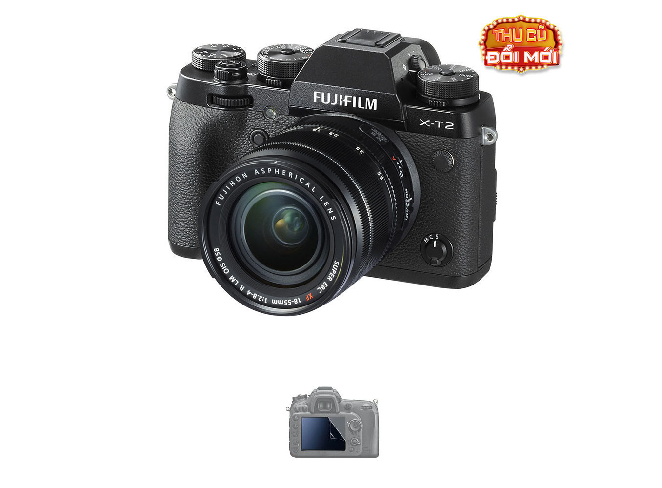 Fujifilm X-T2 + Kèm kit XF 18-55mm - Likenew