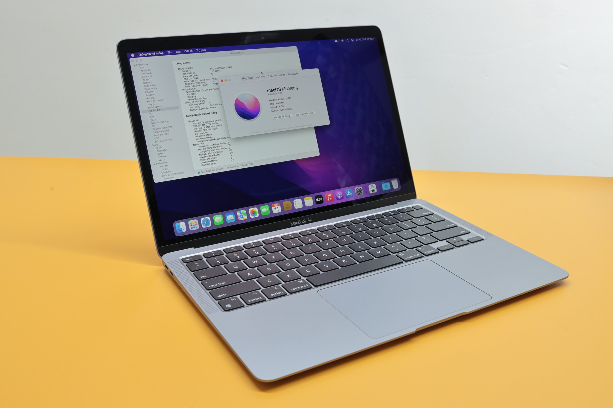 MacBook Air M1 13 inch 2020 – RAM 16GB | SSD 256GB – Like New 99%