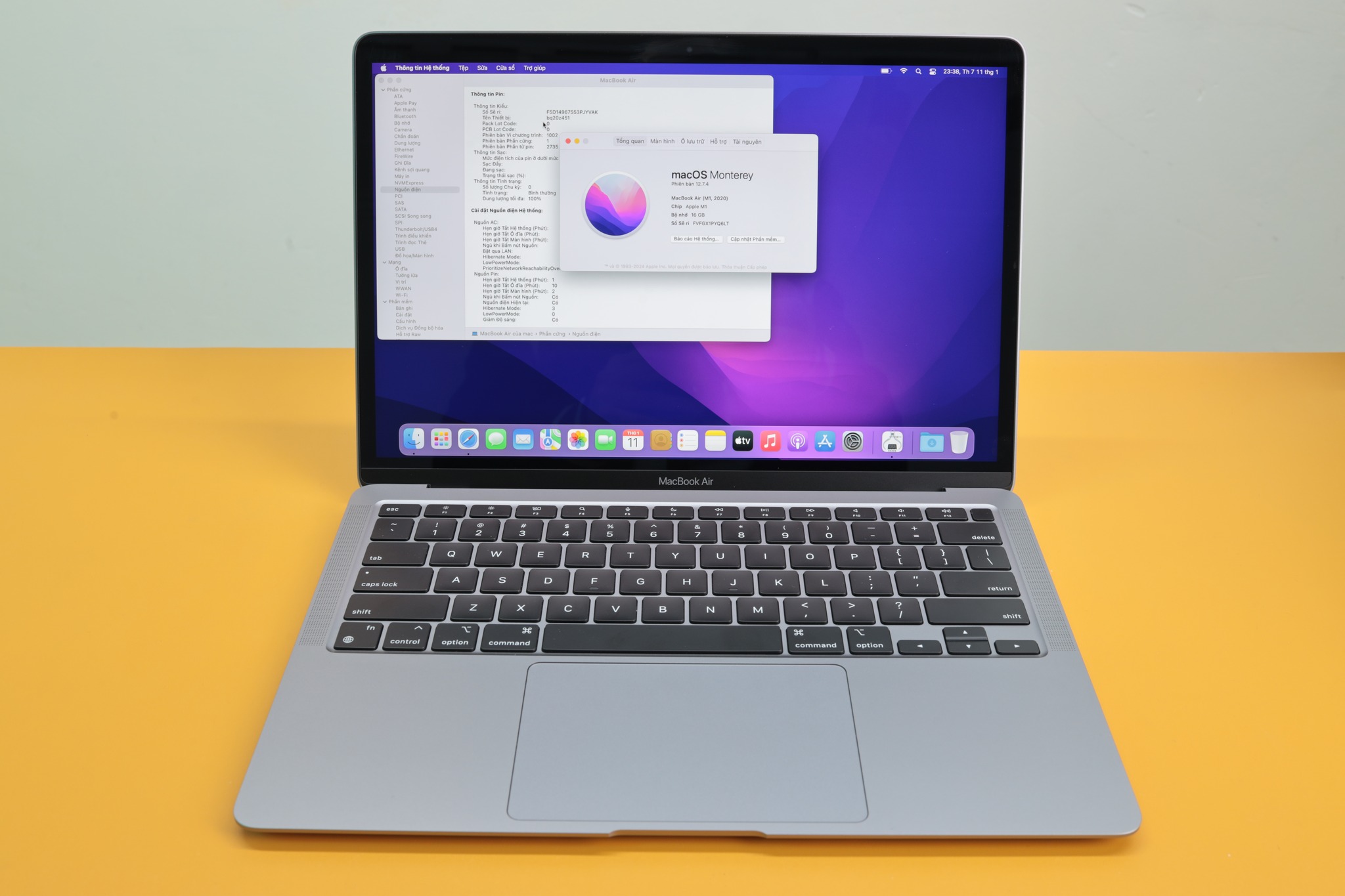 MacBook Air M1 13 inch 2020 – 8GB | 256GB – Cũ Like New