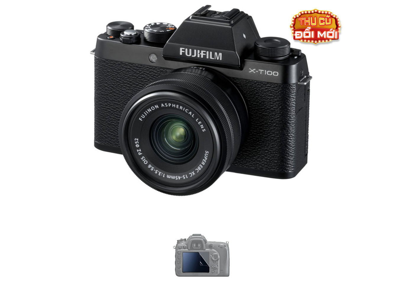 Fujifilm X-T100 + Kèm kit 15-45mm - Likenew