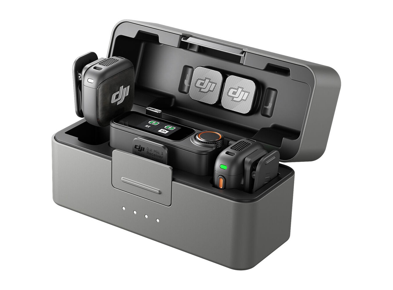 Microphone DJI Mic 3 (2 TX + 1 RX + Hộp sạc)