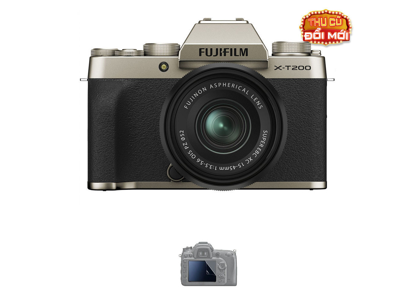 Fujifilm X-T200 + Kèm kit 15-45mm - Likenew
