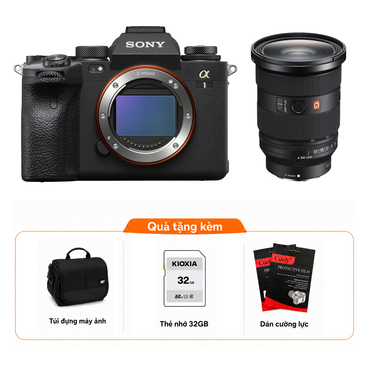 Sony A1 + Sony FE 24-70mm f/2.8 GM II (Chính hãng)