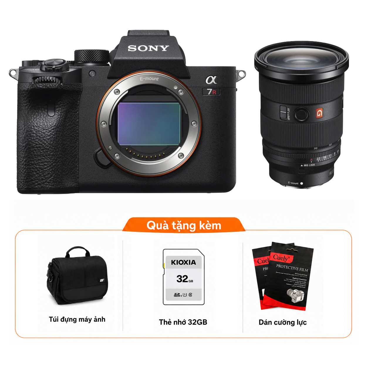 Sony A7R IIIA + Sony FE 24-70mm f/2.8 GM II (Chính hãng)