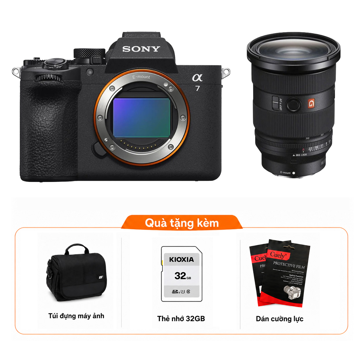 Sony A7 V (Chính hãng) (Kèm Lens Sony FE 24-70mm f/2.8 GM II)