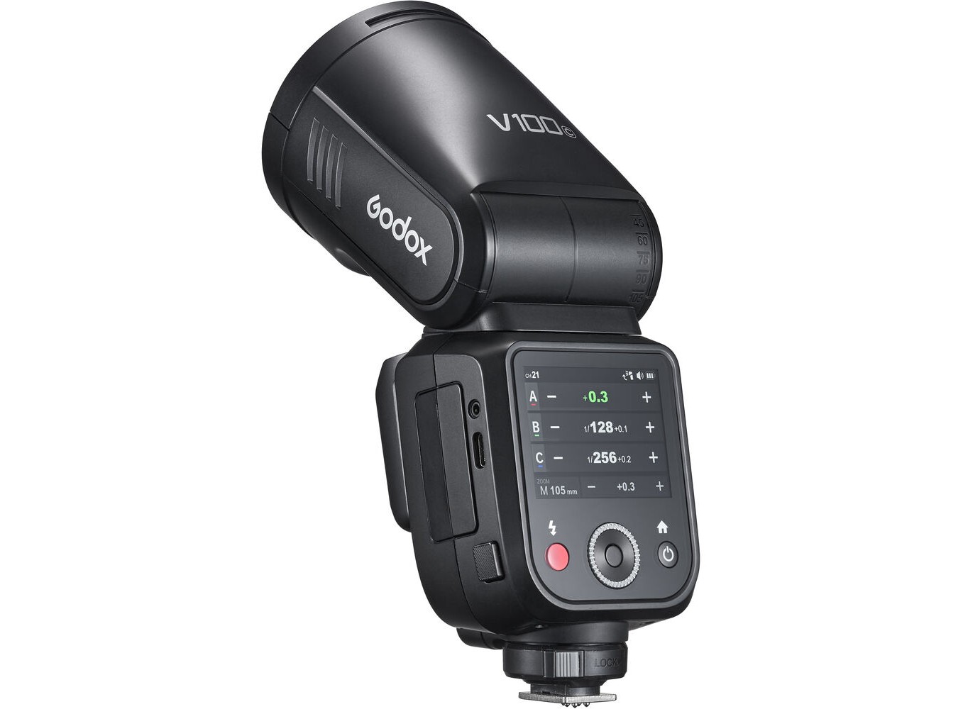 Đèn flash đầu tròn Godox V100