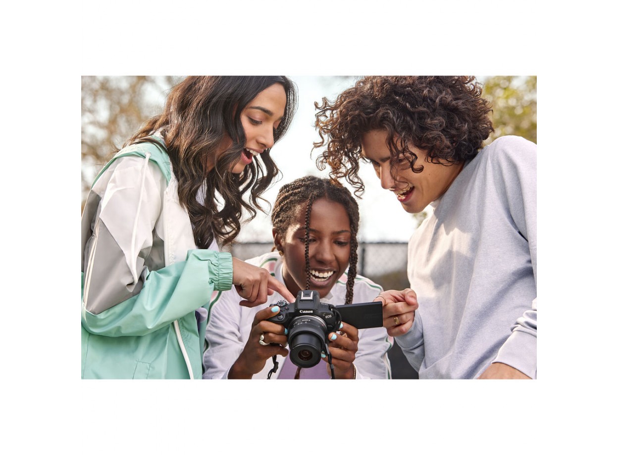 Canon EOS R50 + Kèm Kit Lens 18-45mm (Chính hãng)