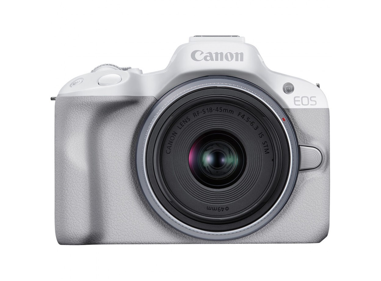 Canon EOS R50 + Kèm Kit Lens 18-45mm + RF 50mm f/1.8 STM (Chính hãng)