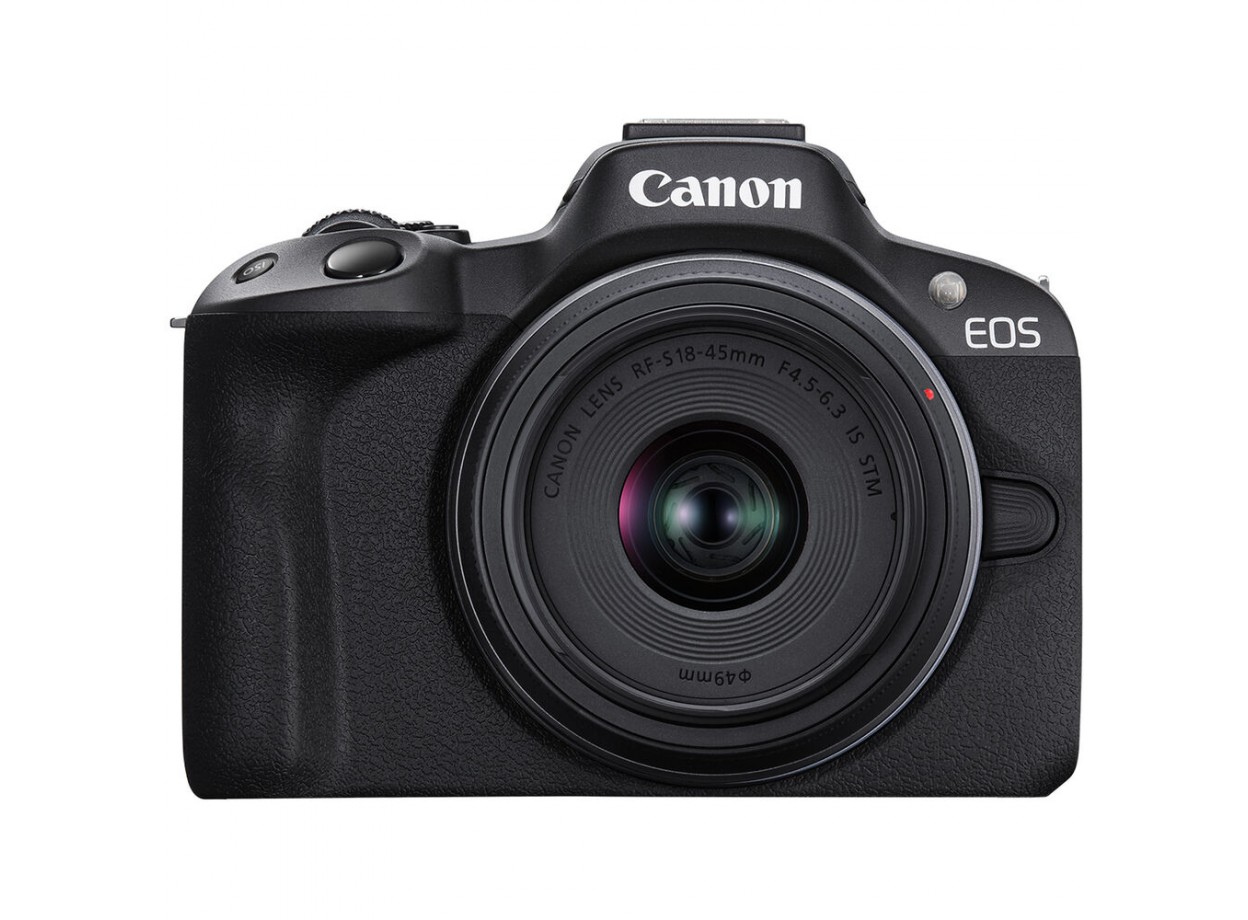 Canon EOS R50 + Kèm Kit Lens 18-45mm + RF 50mm f/1.8 STM (Chính hãng)