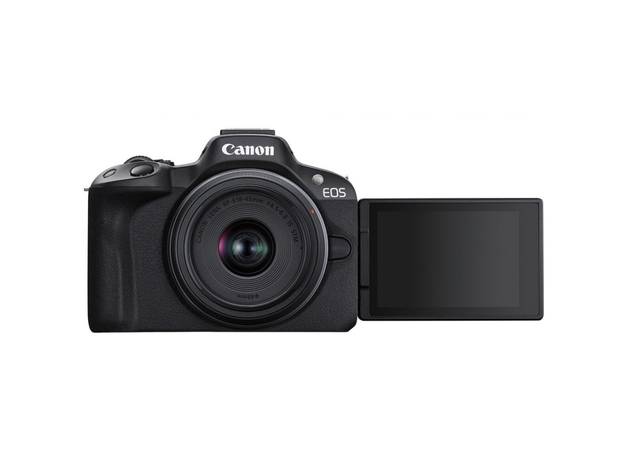 Canon EOS R50 + Kèm Kit Lens 18-45mm + RF 50mm f/1.8 STM (Chính hãng)
