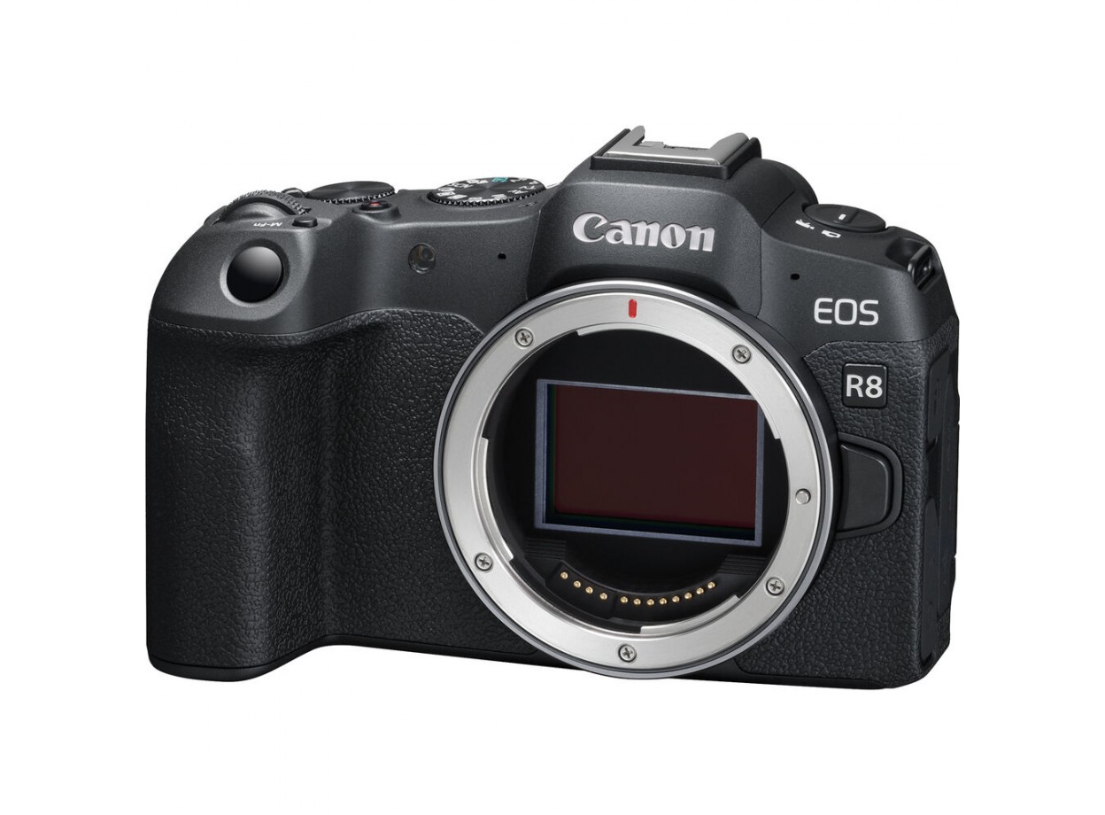 Canon EOS R8 + Kèm Ngàm Canon EF-EOS R (Chính hãng)