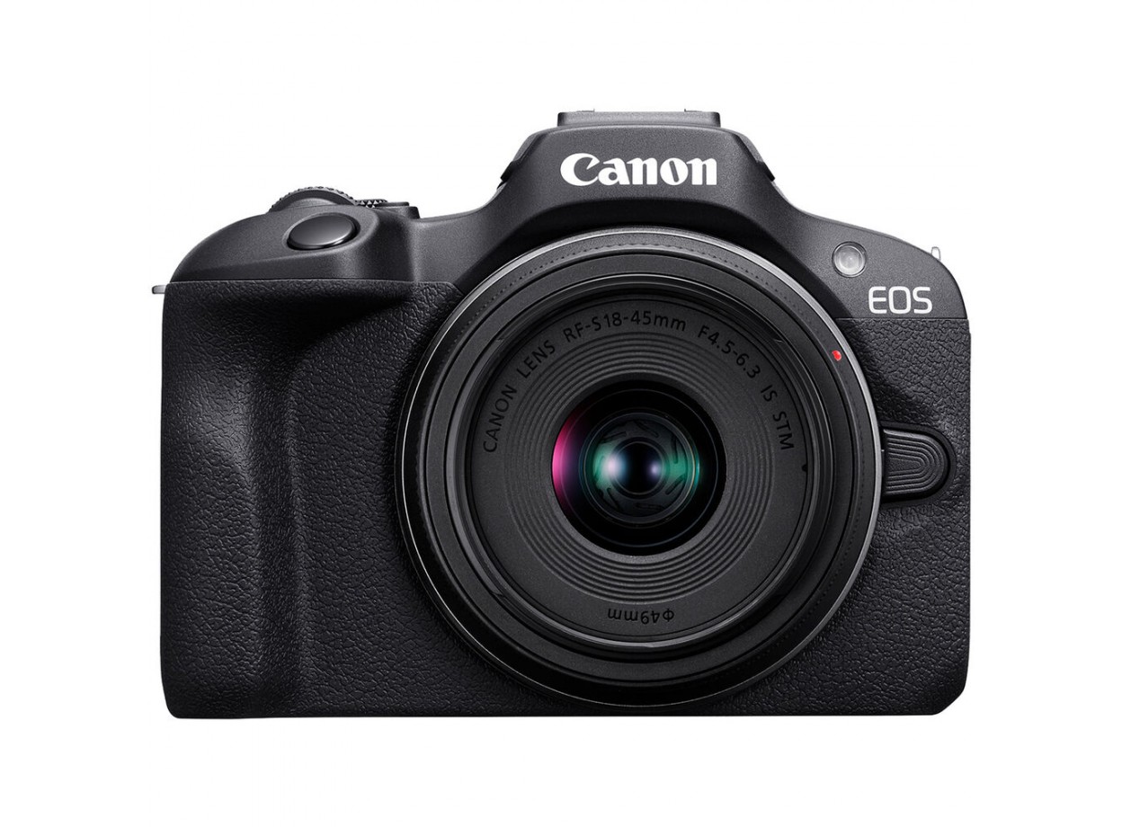 Canon EOS R100 Kit 18-45mm + RF 50mm f/1.8 STM (Chính Hãng)