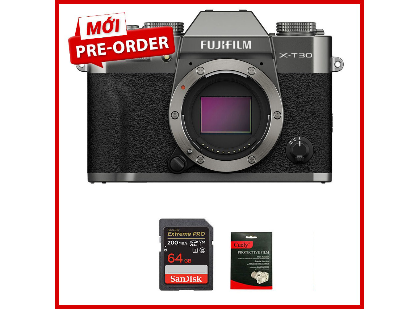 Fujifilm X-T30 III (Chính hãng) (Body Only)