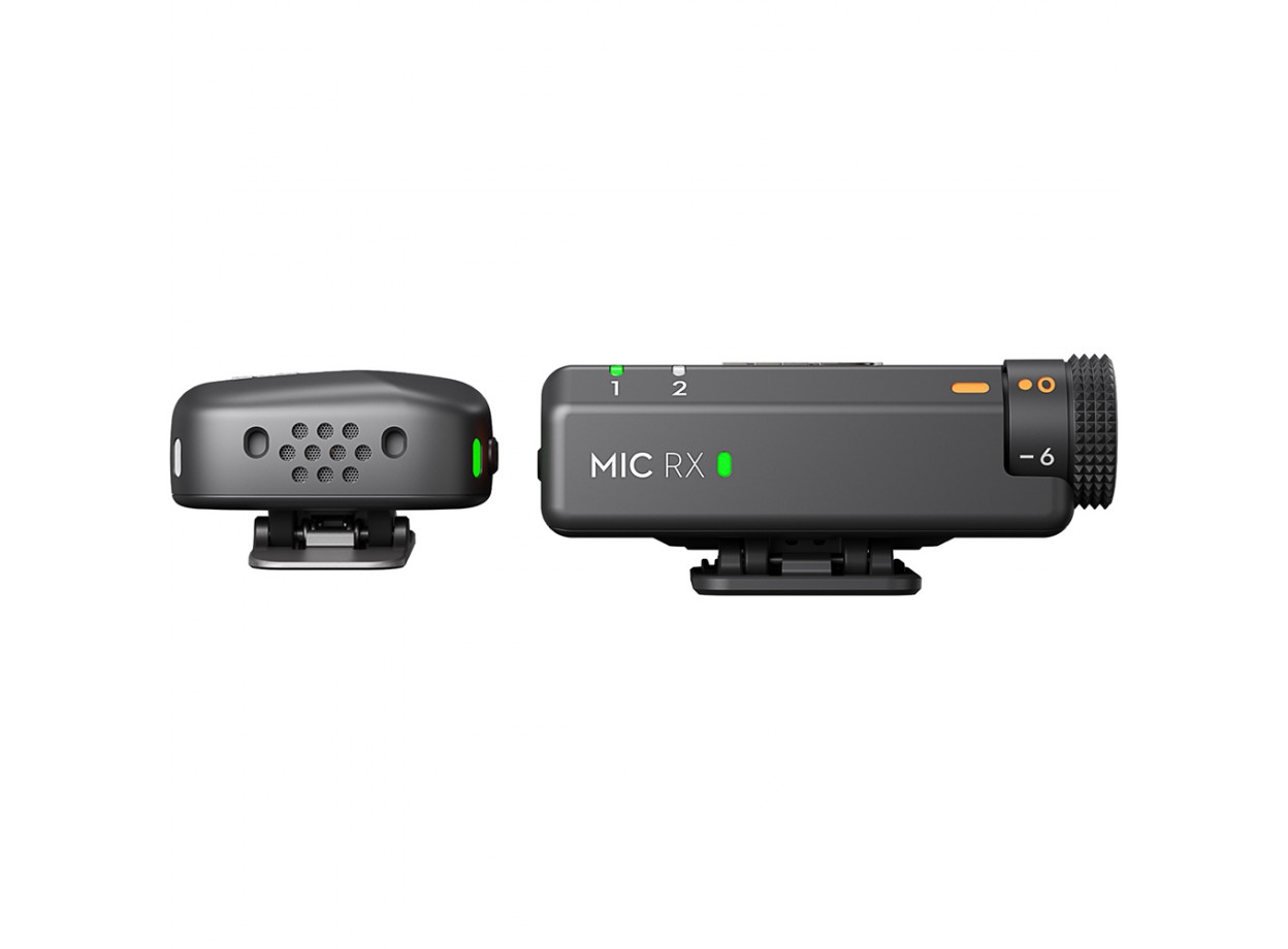 DJI Mic Mini (2 TX + 1 RX + Hộp Sạc) – Micro Không Dây Gọn Nhẹ