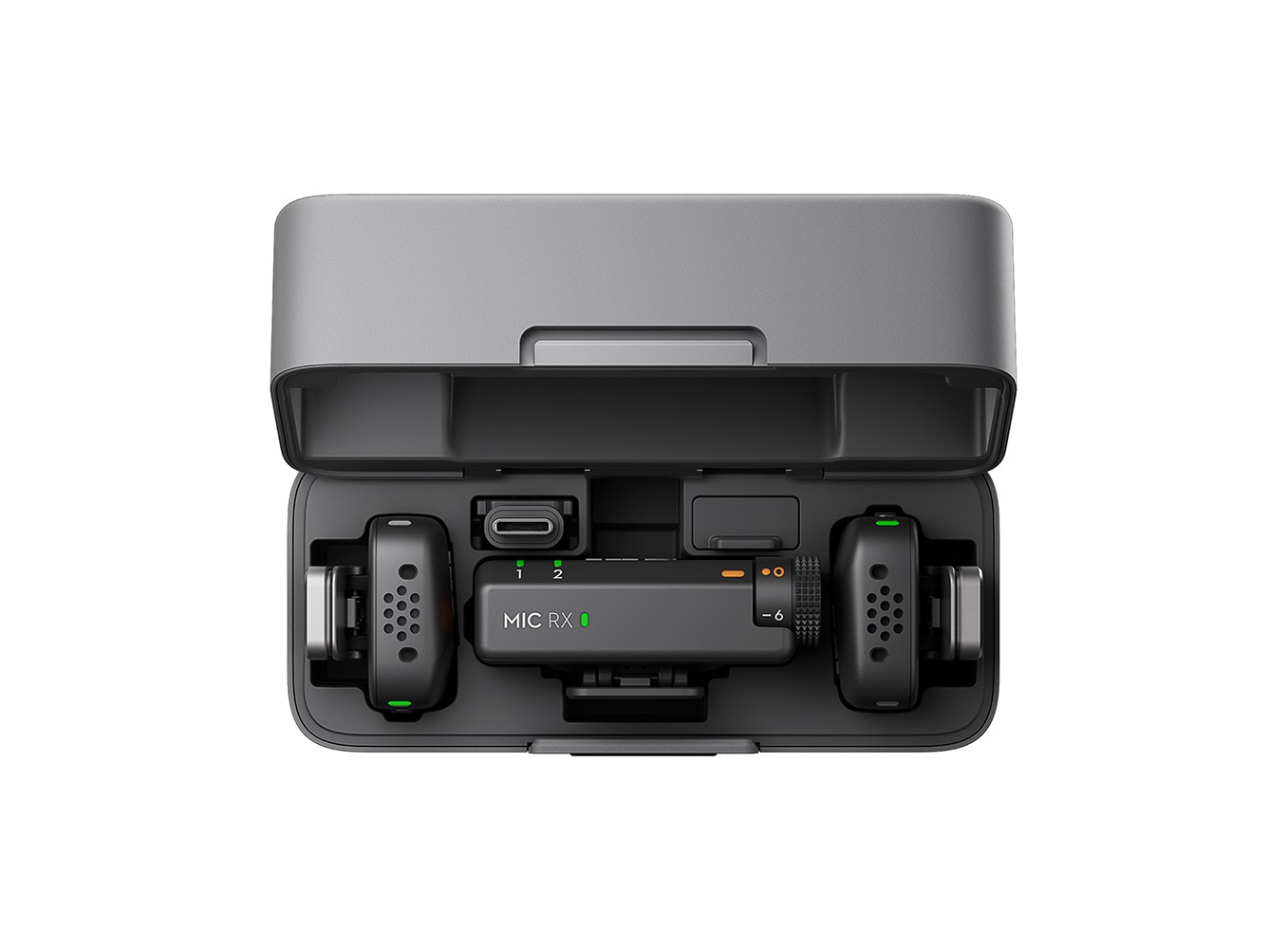 DJI Mic Mini (2 TX + 1 RX + Hộp Sạc) – Micro Không Dây Gọn Nhẹ