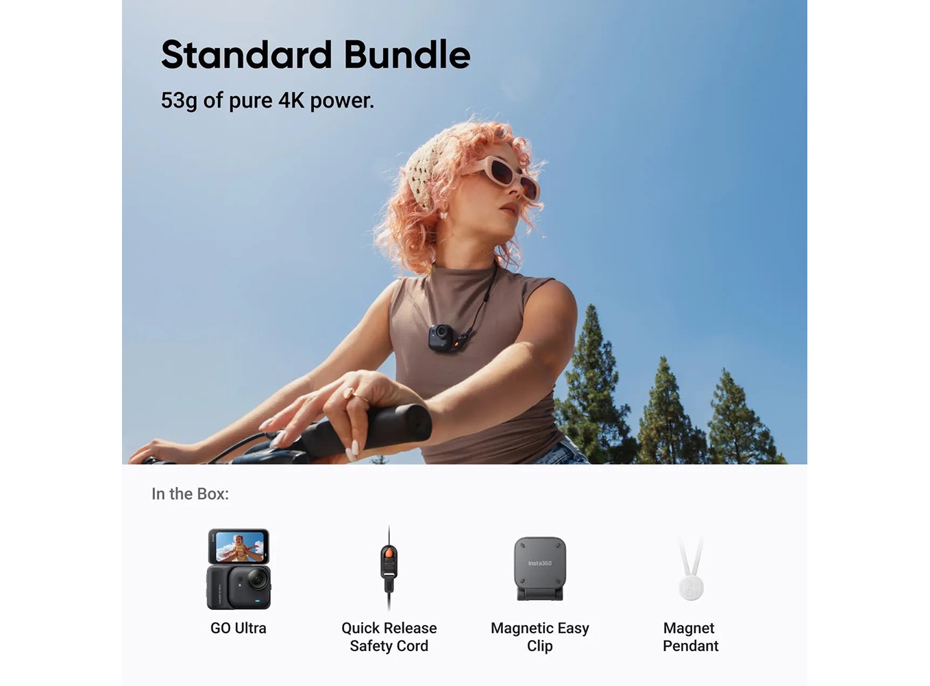 Insta360 GO Ultra Standard Bundle (Chính hãng) (Black)