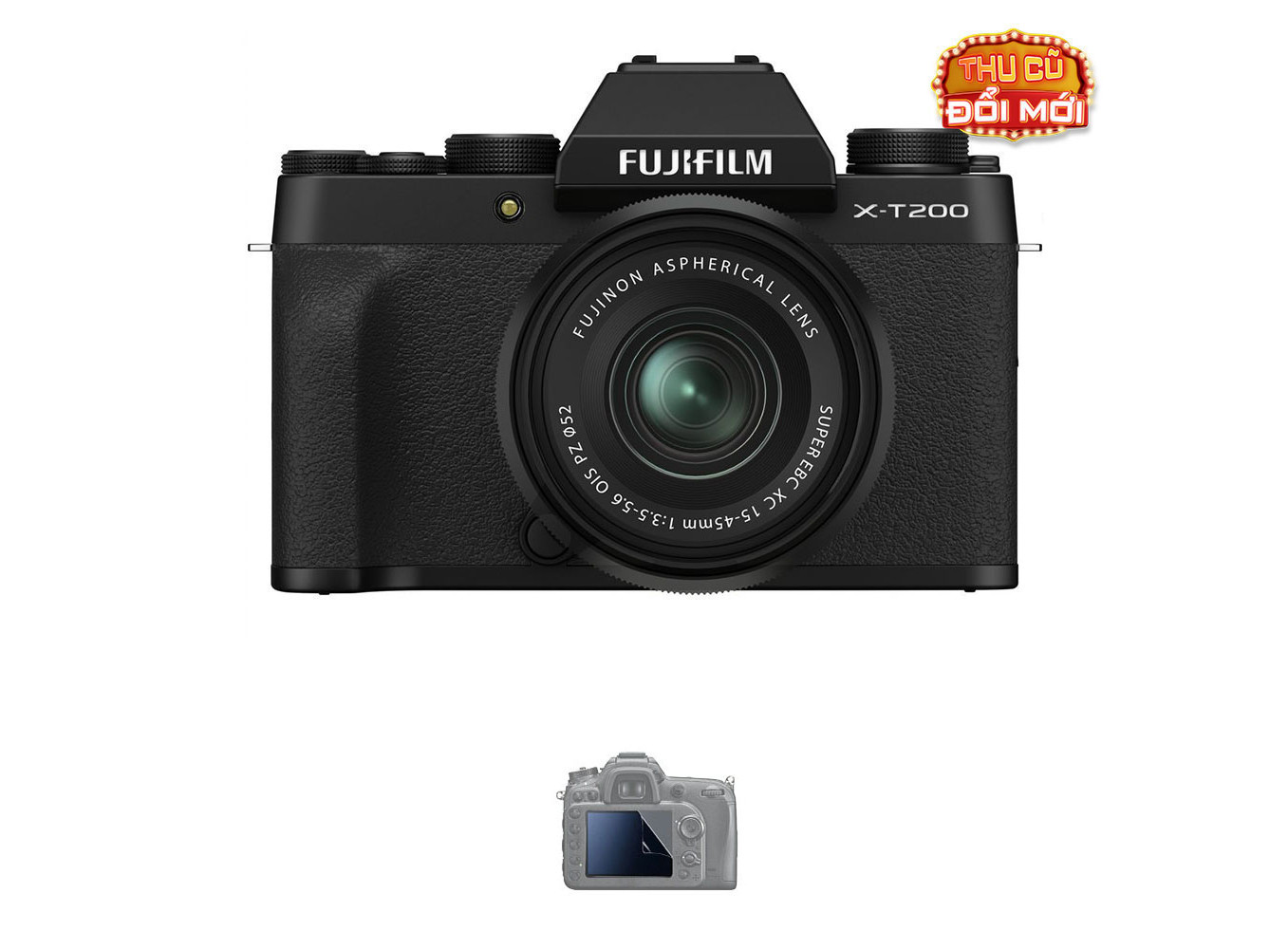 Fujifilm X-T200 + Kèm kit 15-45mm - Likenew