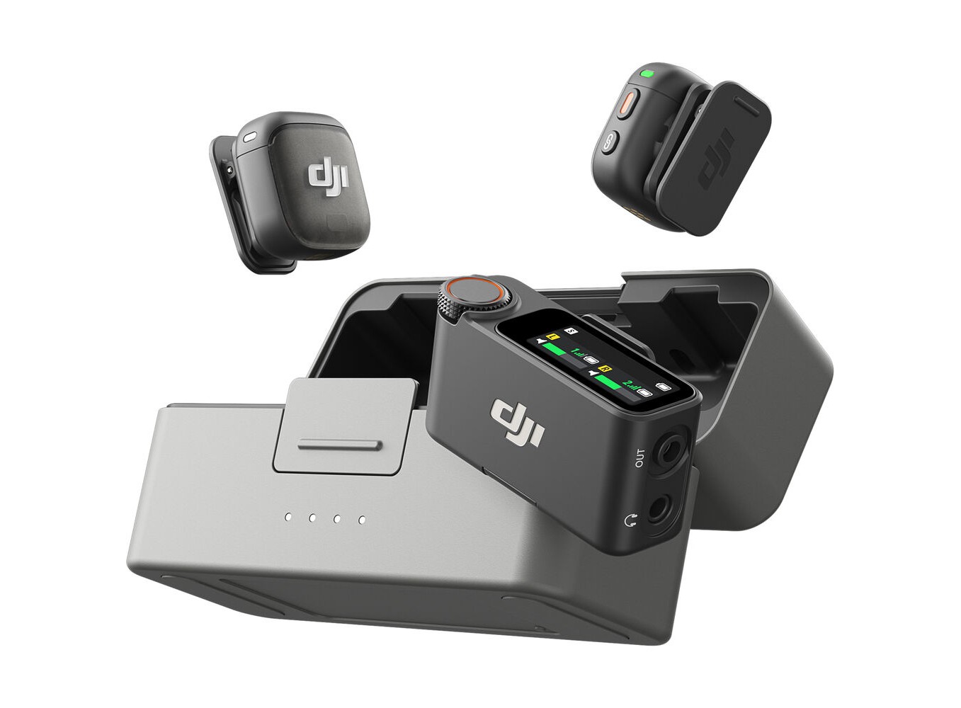 Microphone DJI Mic 3 (2 TX + 1 RX + Hộp sạc)