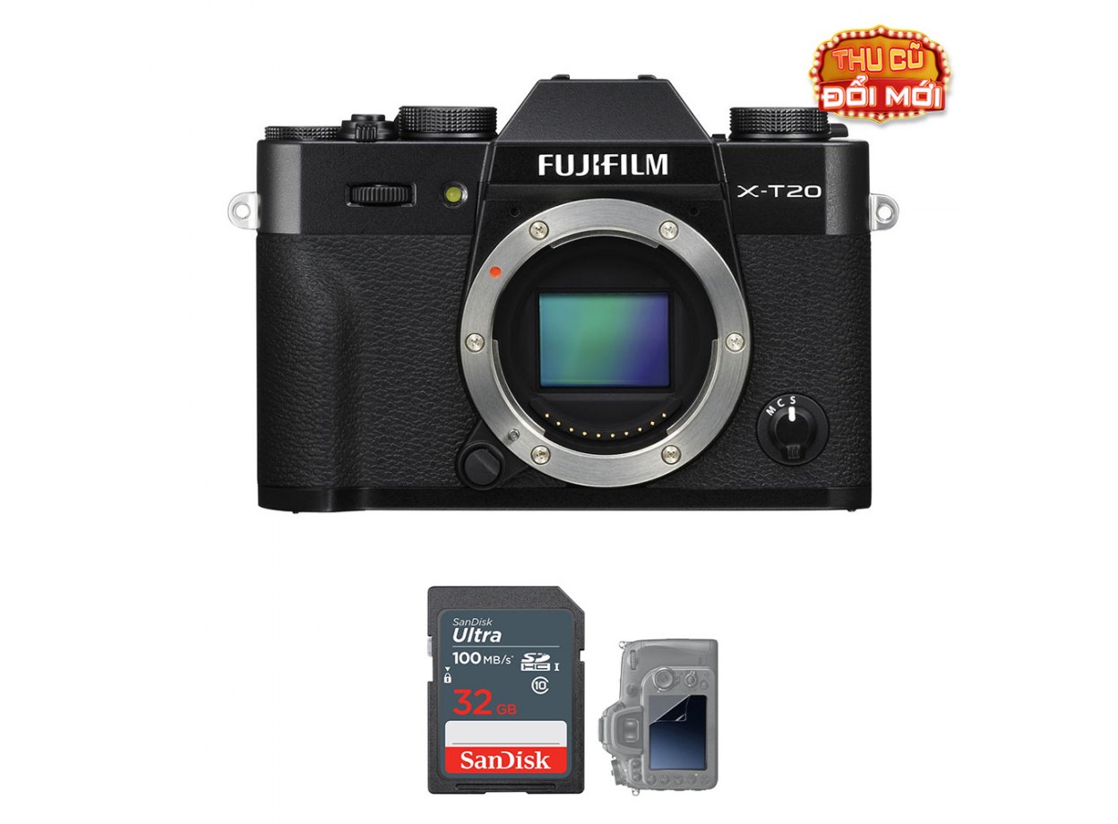 Fujifilm X-T20 Body - Cũ Đẹp 99%