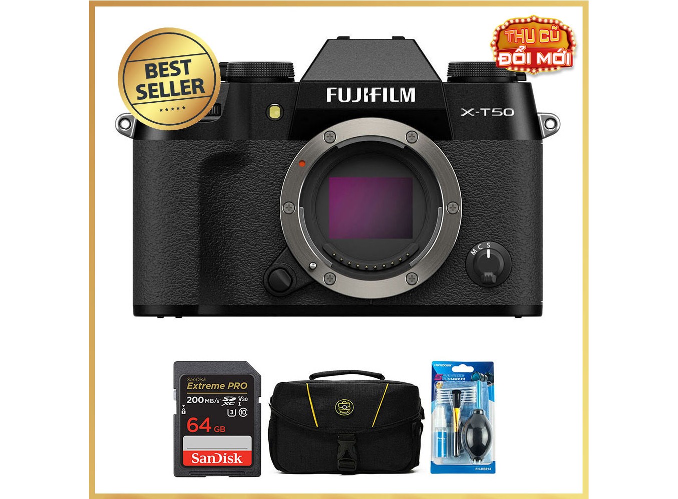 Fujifilm X-T50 (Chính hãng) – Body Only