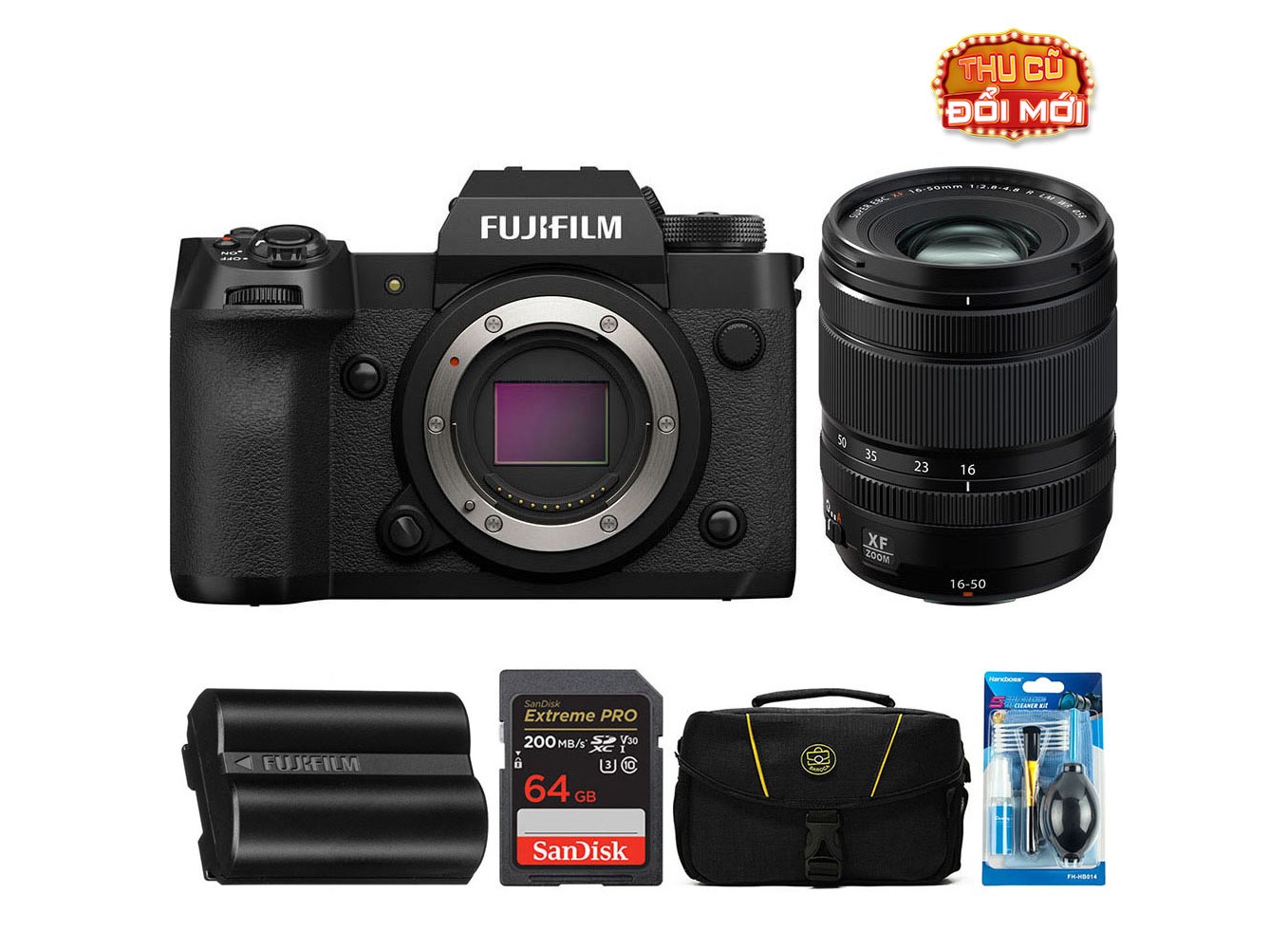 Fujifilm X-H2 (Chính hãng) (Kèm Lens Fujifilm XF 16-50mm f/2.8-4.8)