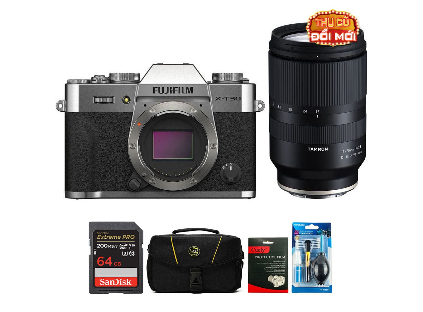 Fujifilm X-T30 II + Tamron 17-70mm f/2.8 – (Chính hãng)