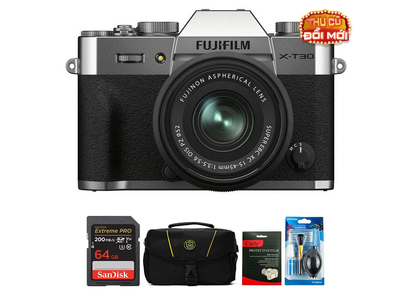Fujifilm X-T30 II + Kit Lens 15-45mm (Chính Hãng)