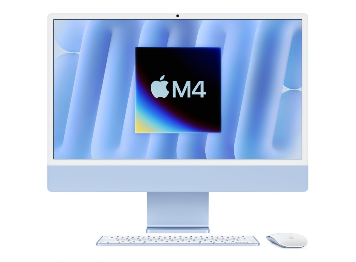 iMac 24" 2024 - M4 10core, GPU 10core / RAM 16GB / SSD 512GB - New
