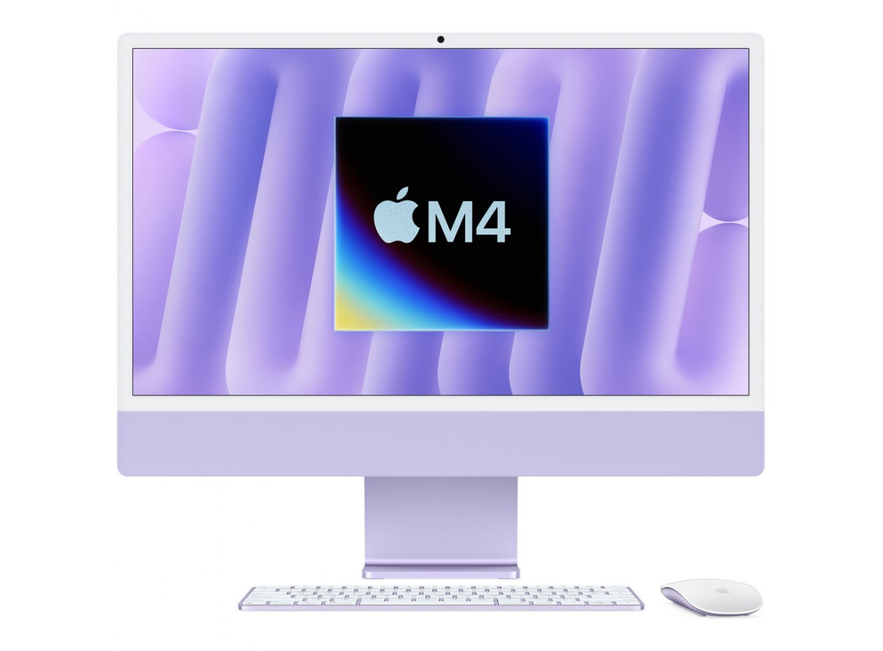 iMac 24" 2024 - M4 10core, GPU 10core / RAM 16GB / SSD 512GB - New
