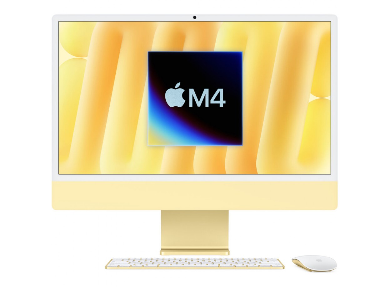 iMac 24" 2024 - M4 10core, GPU 10core / RAM 16GB / SSD 512GB - New