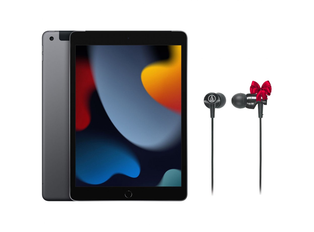 iPad Gen 9 10.2" 2021 - 256GB, Wi-Fi + 4G LTE (Chính hãng)