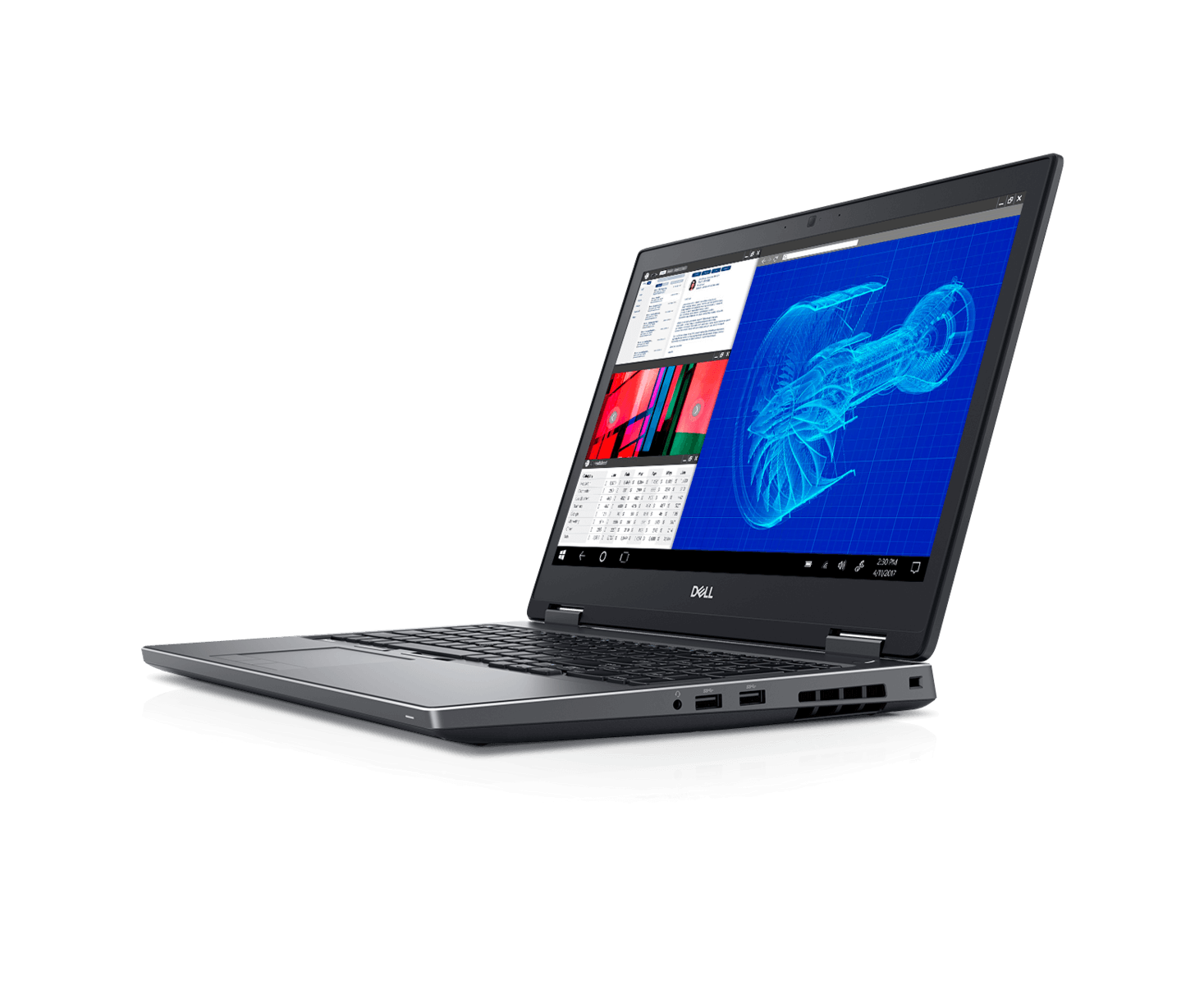 Dell Precision 7530 15.6 inch 2019 - Core i7 8750H  Ram 16GB SSD 512GB Quadro P1000 4GB FHD 99%