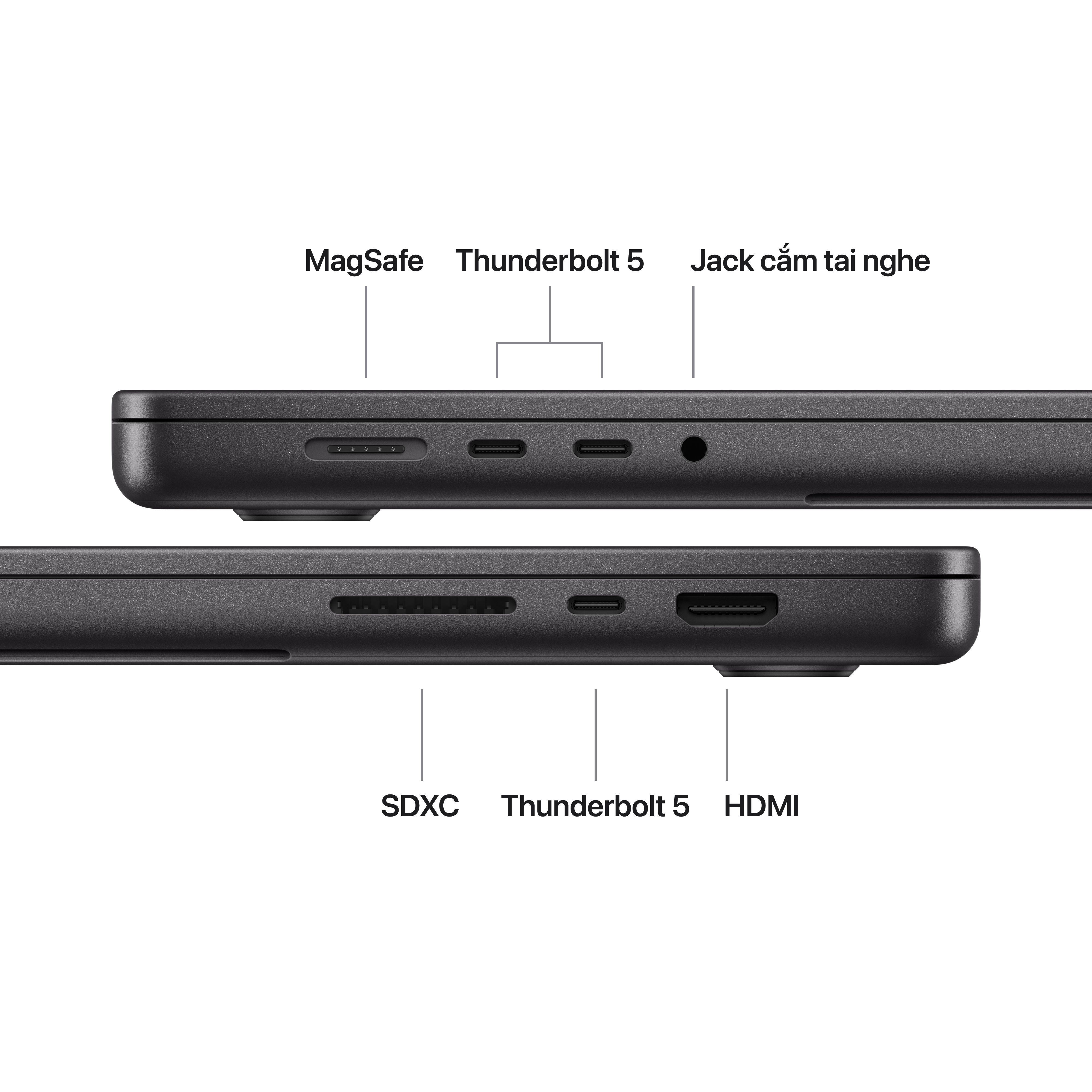 MacBook Pro 16 inch 2026 M5 Pro (18CPU, 20GPU, 24GB RAM, 1TB SSD) Chính Hãng