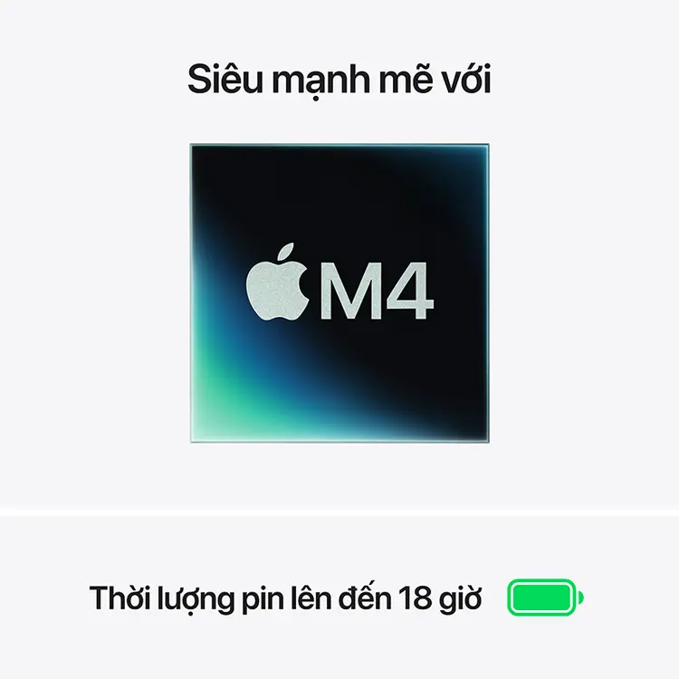 Macbook Air M4 13 inch - 2025 - Apple M4 10 CPU , 8 GPU 16GB 256GB