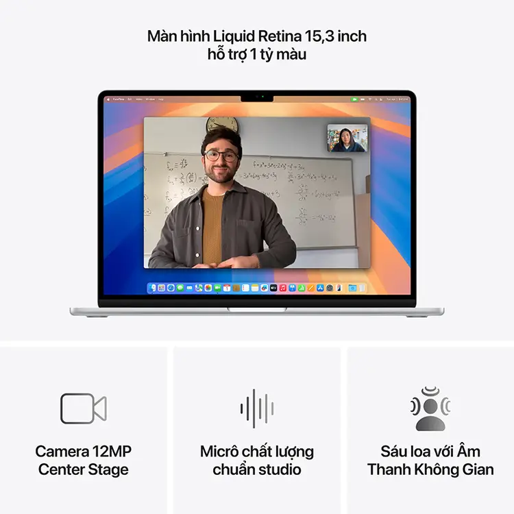 Macbook Air M4 15 inch - 2025 - Apple M4 10 CPU , 10 GPU 16GB 512GB