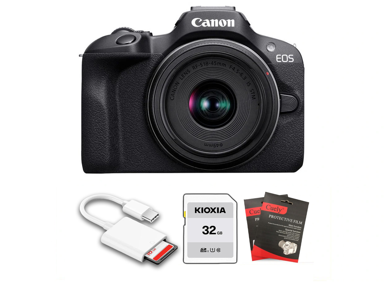 Canon EOS R100 + Kit 18-45mm (Chính hãng)