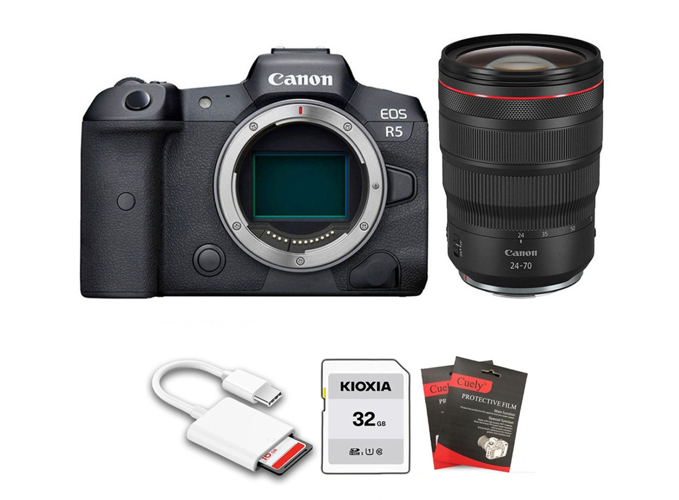 Canon EOS R5 + RF 24-70mm f/2.8L (Chính Hãng)