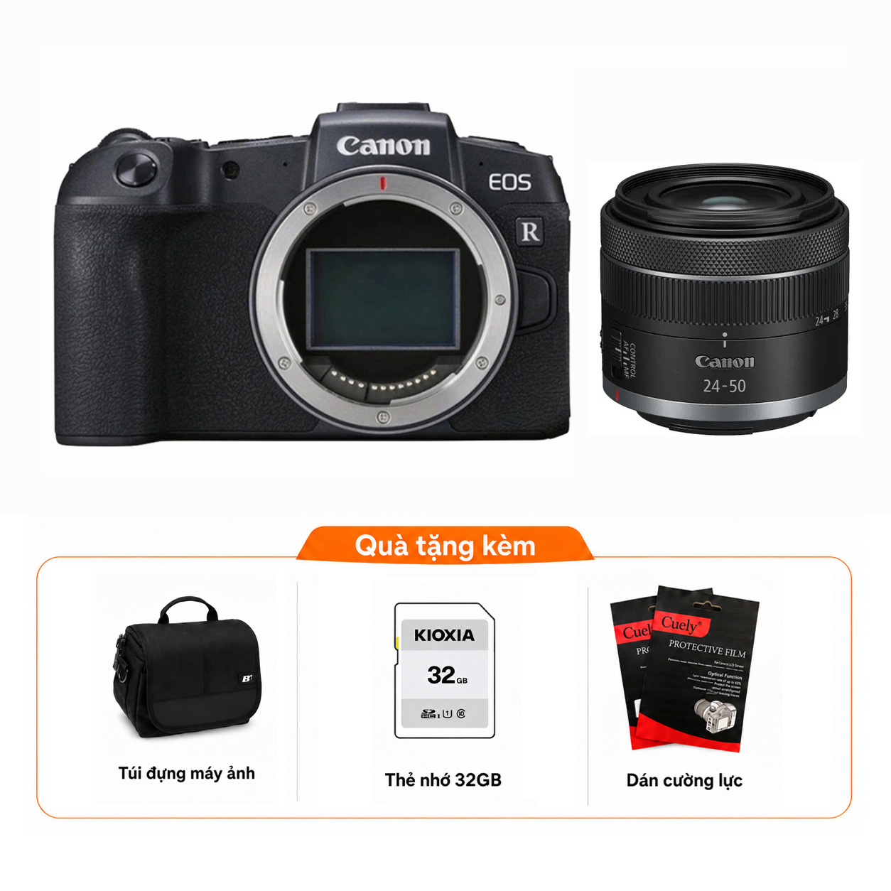 Canon EOS RP (Kèm Lens Canon RF 24-50mm f/4.5-6.3 STM)