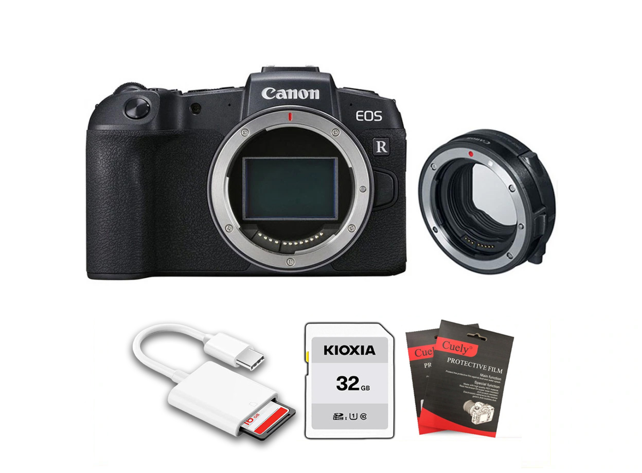 Canon EOS RP +  Ngàm Canon EF-EOS R (Chính Hãng)