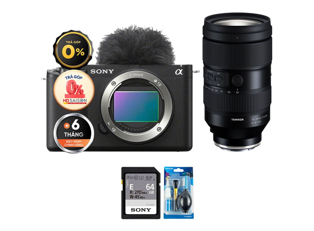 Sony ZV-E1 + Kèm Lens Tamron 35-150mm f/2-2.8 (Chính hãng)