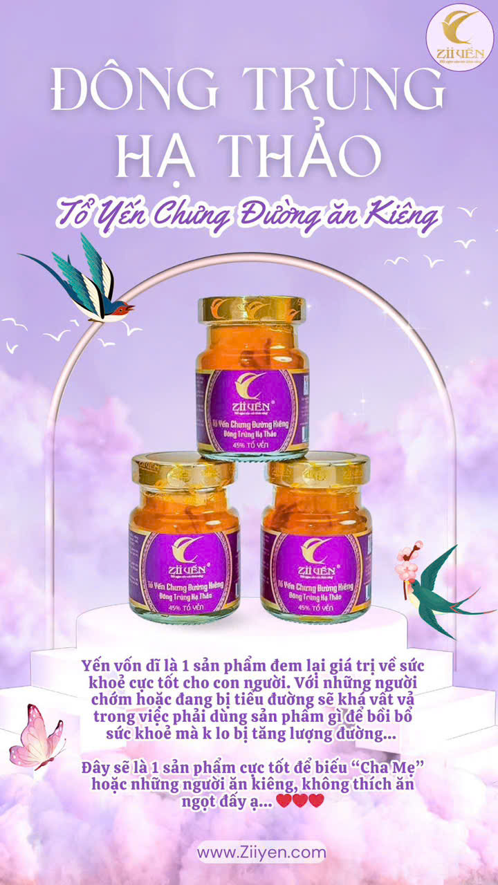 Yến Chưng Đông Trùng Hạ Thảo Đường Ăn Kiêng – Giải Pháp Dinh Dưỡng Hoàn Hảo Cho Mọi Đối Tượng