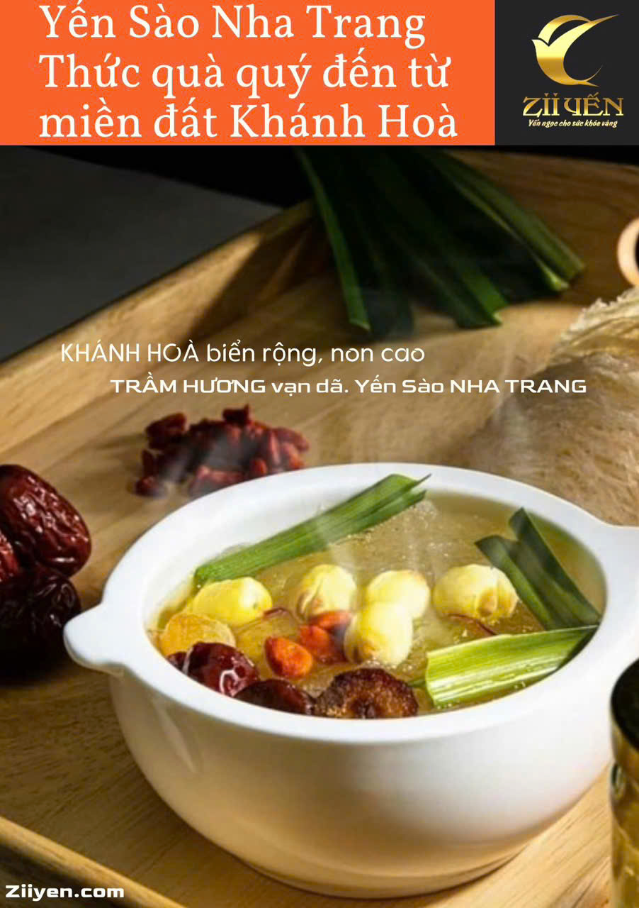 Yến chưng tươi chất riêng của nhà Zii Yến