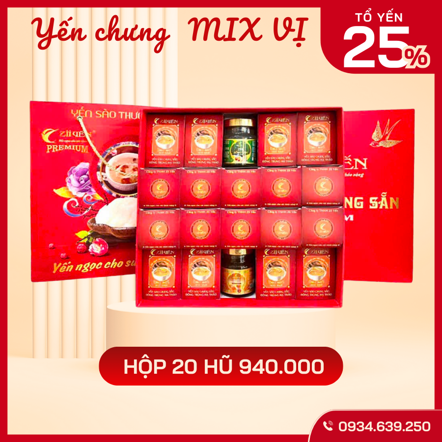 Yến Sào chưng sẵn  KID trẻ em 25% Tổ Yến