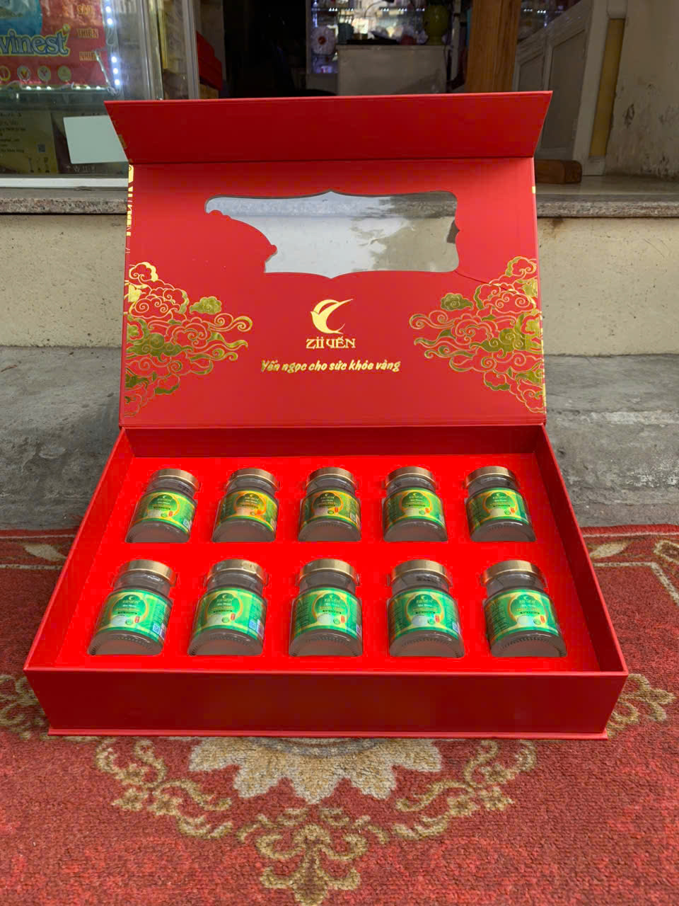 Yến Sào chưng sẵn  không đường 25%  Tổ Yến