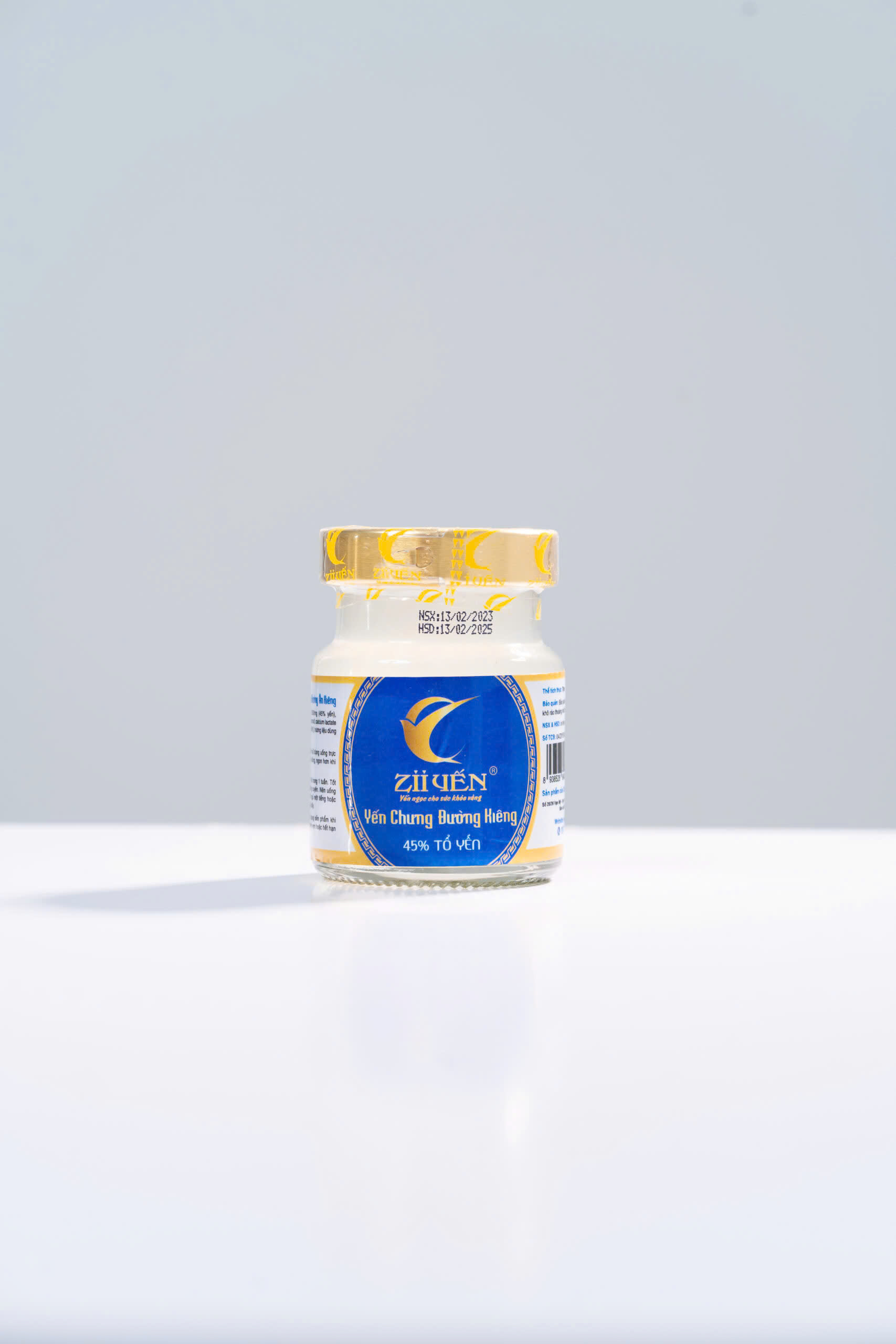 Yến chưng sẵn  đường ăn kiêng 45% Tổ Yến