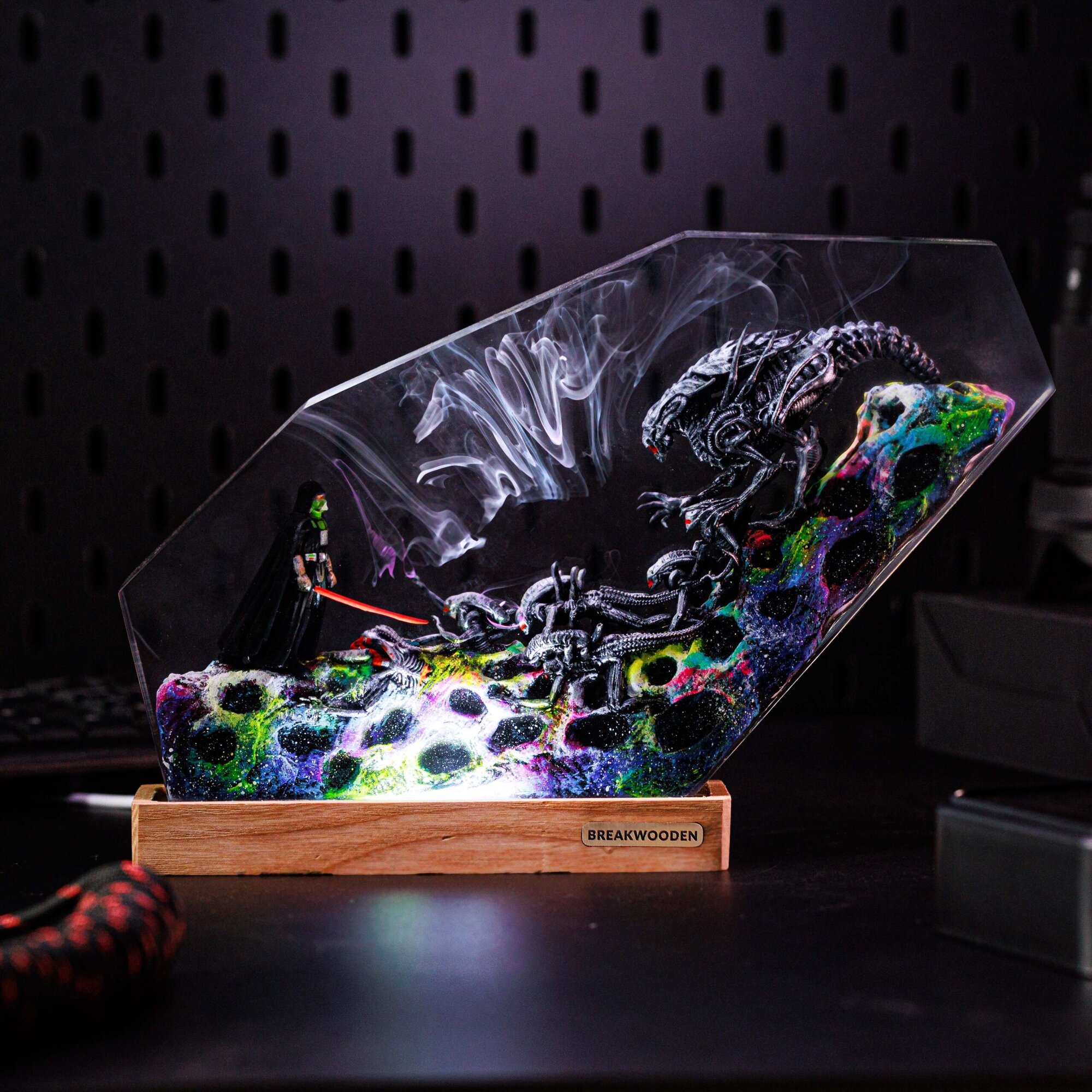 Lead Villain Resin Lamp – When Darkness Becomes Art