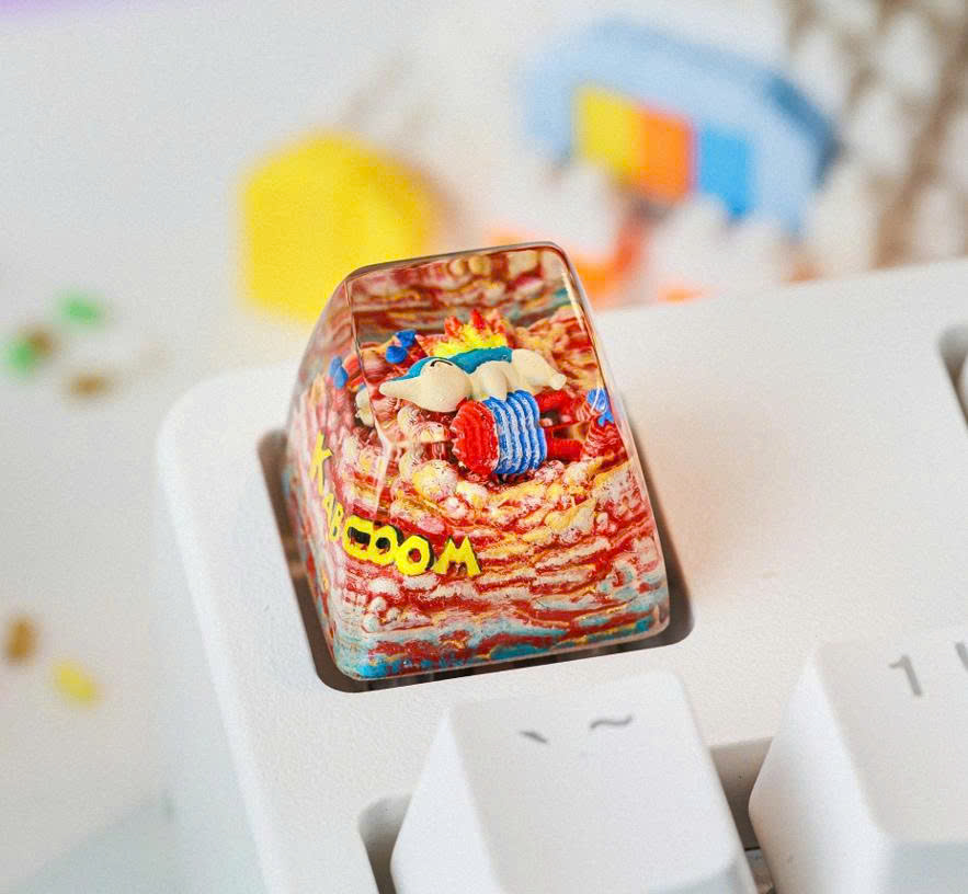 Pokémon Hinoarashi Artisan Keycap (Version 4) – Breakwooden