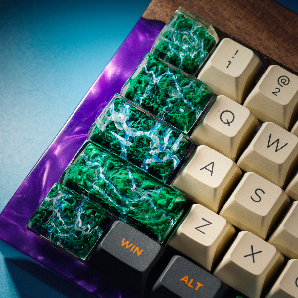 Bring Enchanted Nature to Your Keyboard with Forest Artisan Keycaps
