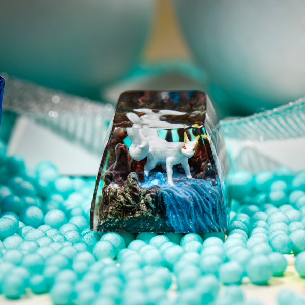 GOBI NARUTO – Artisan Keycap by Breakwooden: A Unique Piece for Every Naruto Fan