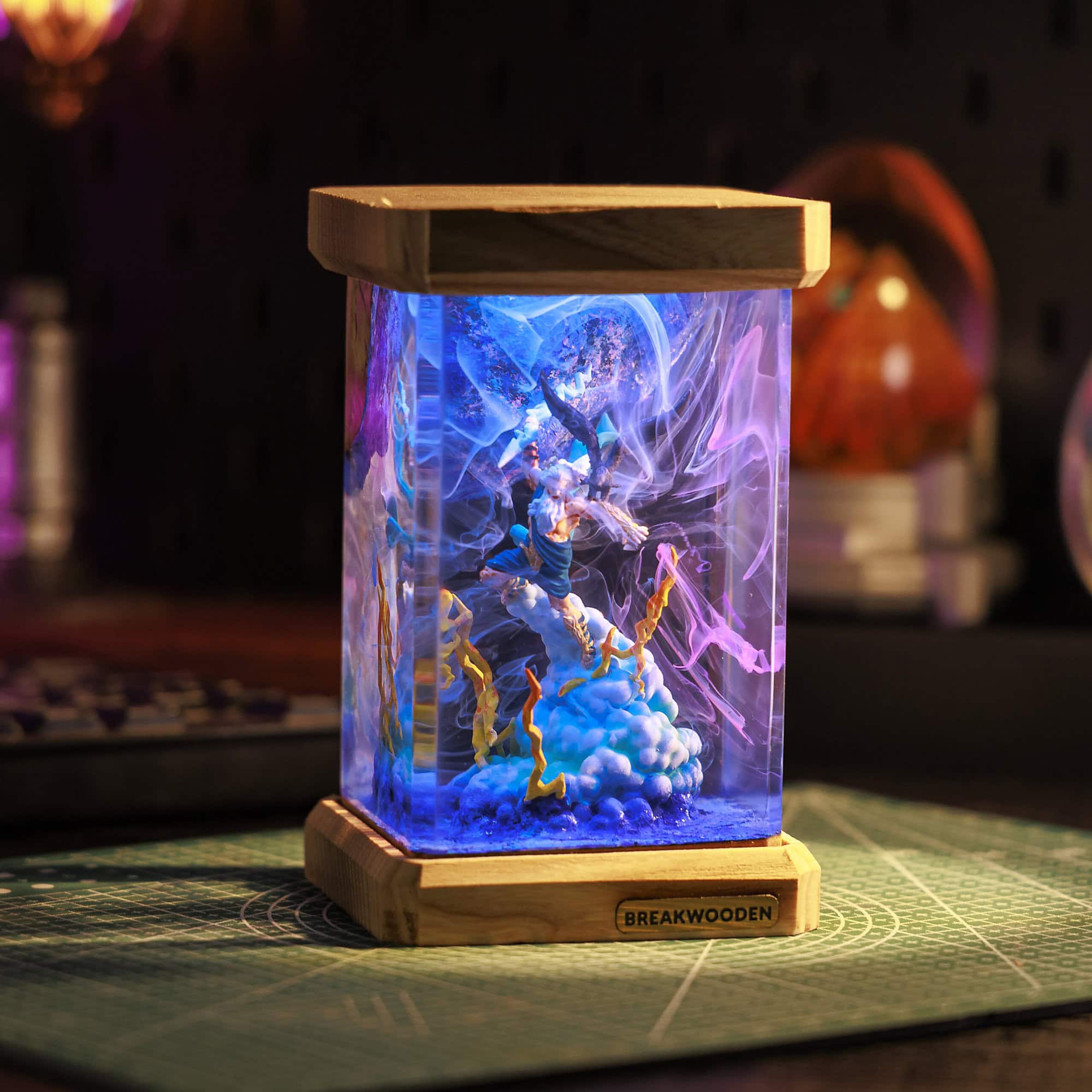 Marvel Resin Lamp — Bring Superhero Power Into Light